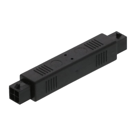 Molex Wire Connector, 20 AWG Max, 4 Port, Black, 300 V, 5.6 A 245132-0499